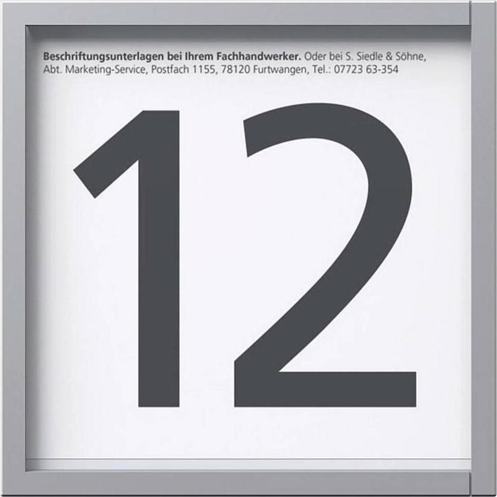 Image du produit Siedle Champ d'information