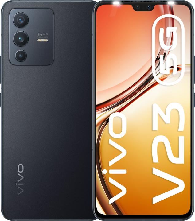 Produktbild Vivo V23 5G (256 GB, Stardust Black, 6.40", Dual SIM, 5G)