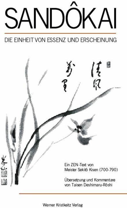 Produktbild Sandokai (Deutsch, Meister Sekito, Taisen Deshimaru-Roshi, 2002)