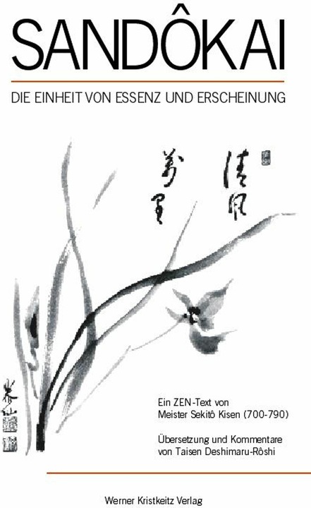 Produktbild Sandokai (Deutsch, Meister Sekito, Taisen Deshimaru-Roshi, 2002)