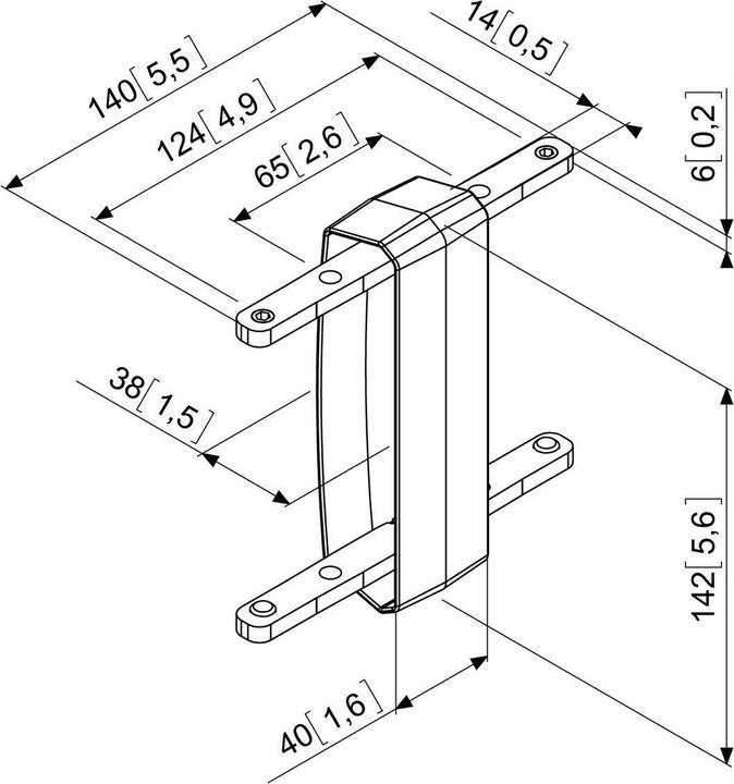 Image du produit Vogels Professional PFA 9104 - Composant de montage (couplage de barres)