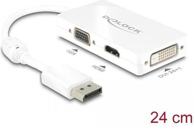 Image du produit Delock DP à (VGA, HDMI, DVI, 16.16 cm)