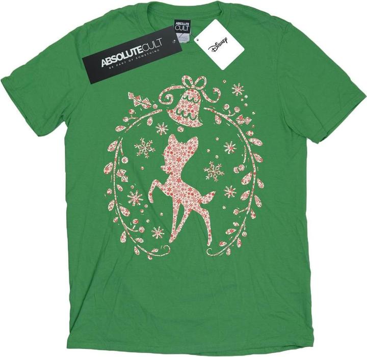 Disney Bambi Christmas Wreath TShirt