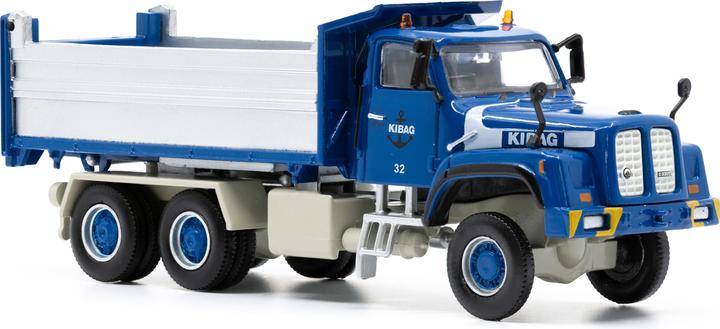 Actual product image Ace Saurer D330N 6x6 tipper KIBAG blue