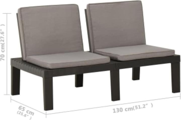 Produktbild vidaXL Garten Lounge Set