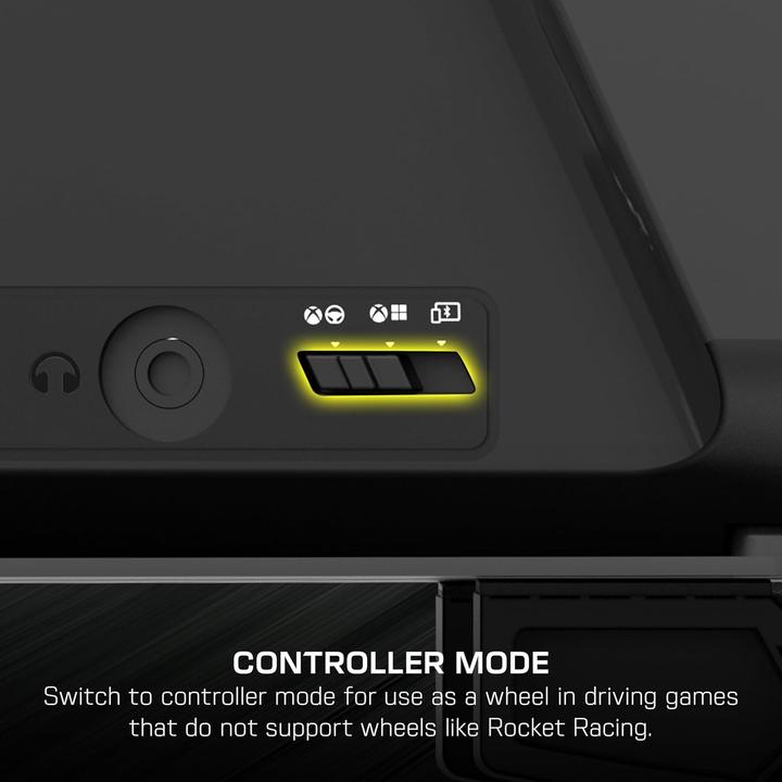 Produktbild Turtle Beach Racer - Wireless Wheel (Windows, Xbox One S, Xbox One X, Xbox Series S, Xbox Series X)