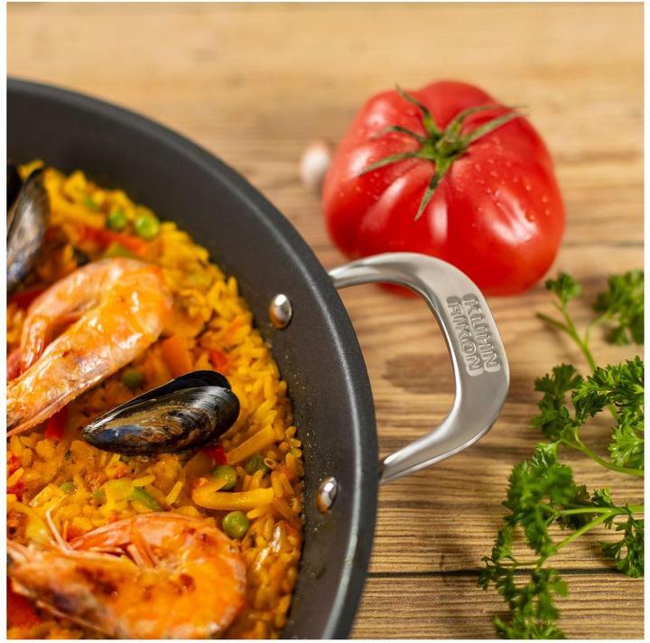 Immagine prodotto Kuhn Rikon Padella per paella universale (36 cm, Padella per friggere, Acciaio inossidabile)