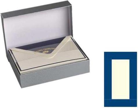 Produktbild Crown Mill Briefpapier Silverline dunkelblau 25er (280 g/m², 25 x)