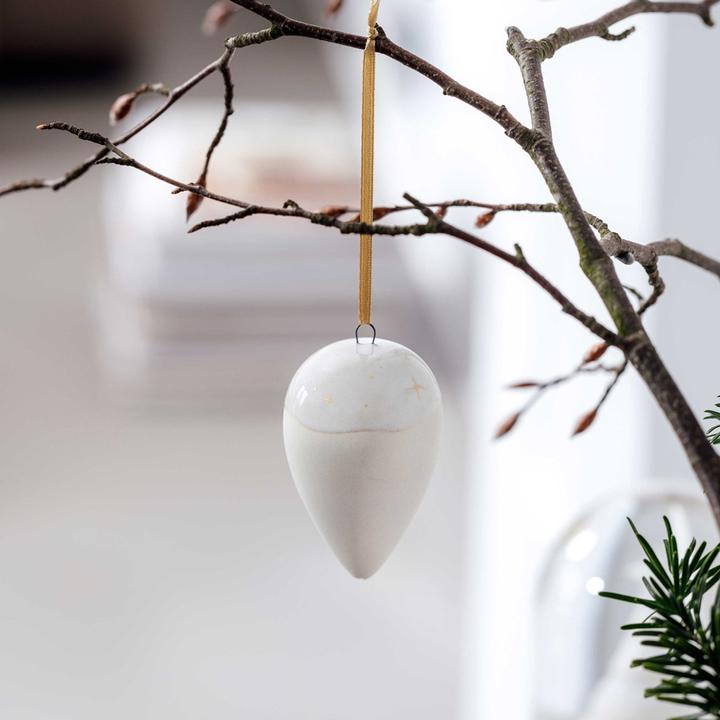 Actual product image Like. by Villeroy & Boch Winter Glow Ornaments Drops (6-part)