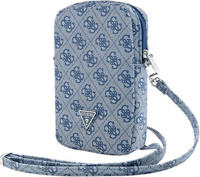 Actual product image Guess Torebka GUWBZP4GFTSB niebieski/blue Zip 4G Triangle