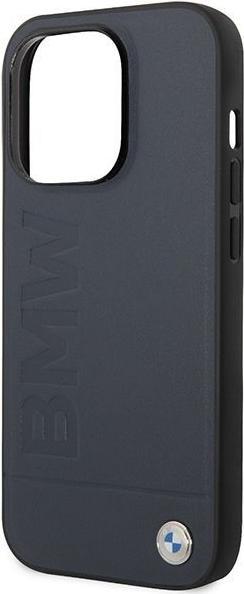 Immagine prodotto BMW Custodia BMHMP14XSLLNA iPhone 14 Pro Max 6,7" granatowy/navy Custodia rigida in pelle Hot Stamp (Apple iPhone 14 Pro Max)