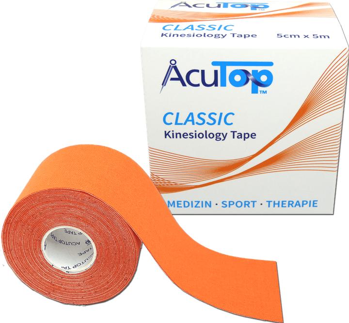 Produktbild AcuTop Classic Tape 5 cm x 5 m Orange (5 m)