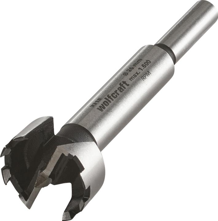 Produktbild wolfcraft 1 Forstnerbohrer ø26x90mm (8 mm)