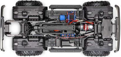 Immagine prodotto Traxxas TRX-4 Chevy K10 High-Trail Copper 1/10 4WD RTR Scale Crawler senza batteria/caricabatteria (RTR pronto all'uso)