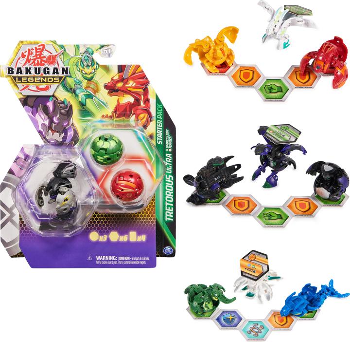 Bakugan BAK Starter 3 Pack S5