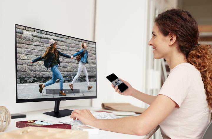 Actual product image Samsung M5 S27AM504NR (1920 x 1080 pixels, 27")