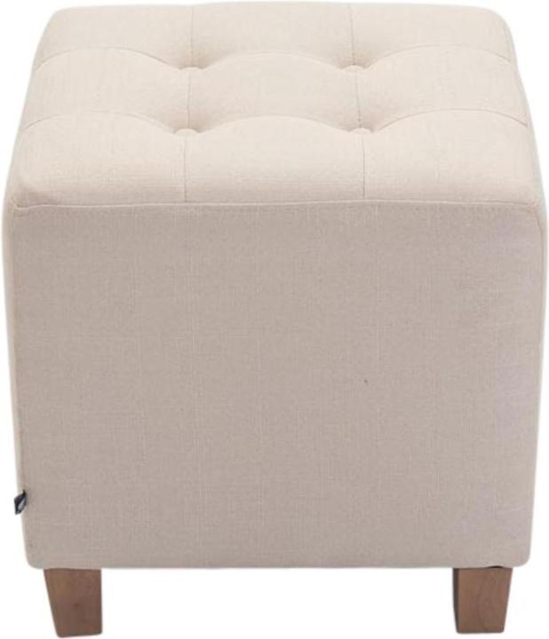 Actual product image Swisshandel24 Set of 2 stools Pharaoh, antique-light, cream