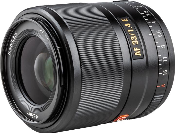 Immagine prodotto Viltrox FE-33MM STM APS-C, obiettivo primario autofocus con grande apertura, per attacco Sony E (Sony E, APS-C / DX)