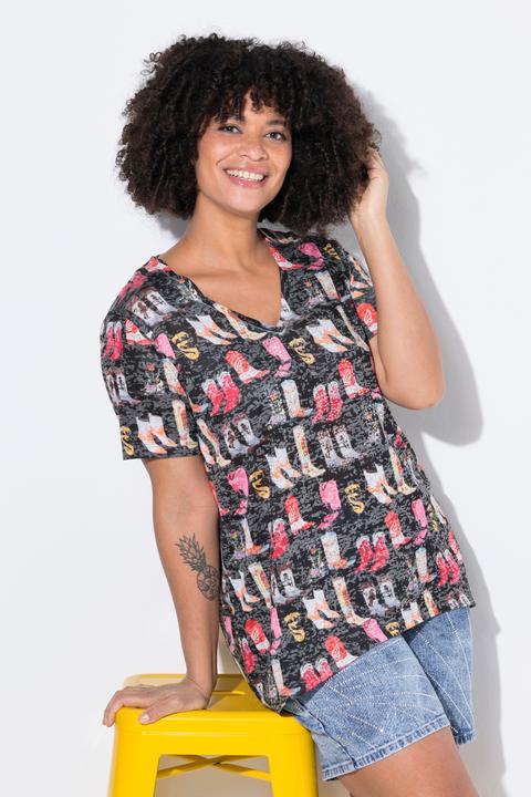 Produktbild Angel of Style T-Shirt, A-Linie, Cowboystiefel (52)