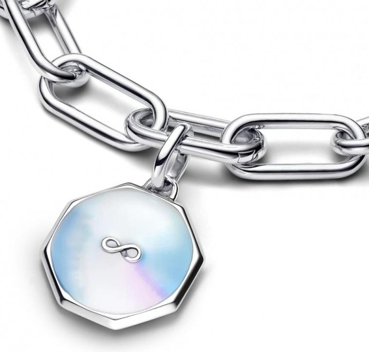 Produktbild Pandora ME Unendlichkeitsmedaillon Charm (Silber 925, Emaille)