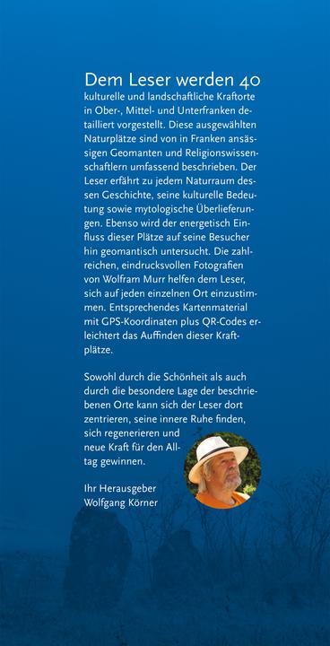 Produktbild Kraftplätze in Franken 2 (Deutsch, Wolfgang Körner, Wolfram Wolfram, 2022)