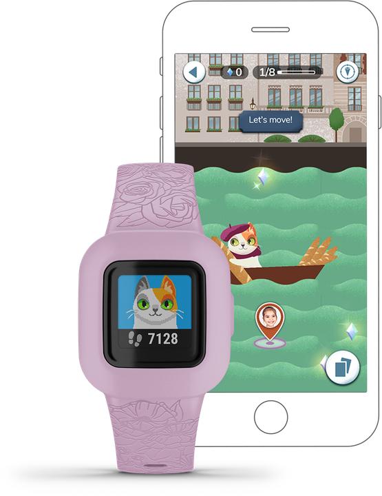 Actual product image Garmin Vivofit jr. 3 flowers (20 mm)