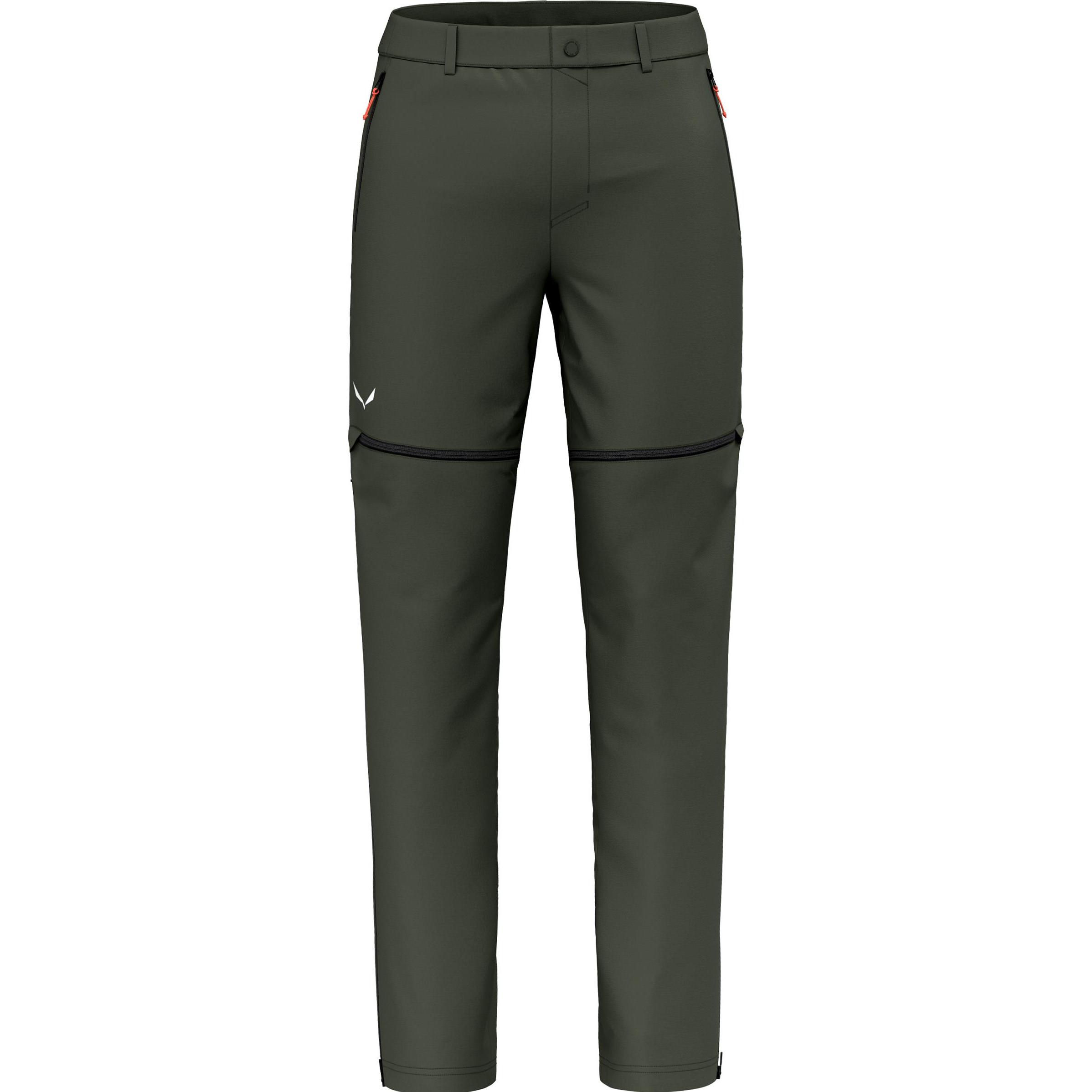 Salewa, Herren, Outdoorhose, Puez Talveno Durastretch 2 in 1 Hose (48), Grün, 48
