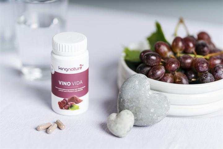 Produktbild Kingnature Vino Vida Kaps (90 Stück, Kapseln, 83 g)