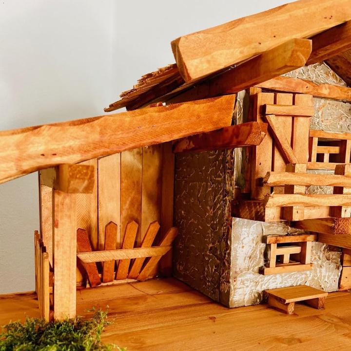 Image du produit Darlux Tischkrippe aus Holz