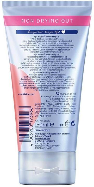 Image du produit NIVEA Ultra Strong Gel (Gel coiffant, 150 ml)