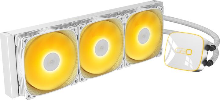 Produktbild Geometric Future Eskimo Junior Neon 360 AIO-Wasserkühlung, ARGB - weiss, 360mm