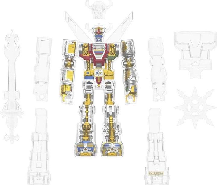Produktbild Super7 Voltron Super Cyborg Figurine Voltron (Clear) 35 cm