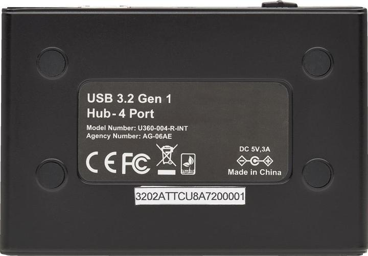 Immagine prodotto Eaton Mini Hub USB-A a 4 porte - Adattatori con spina internazionale USB 3.2 Gen 1 (USB-B, 4 porte)