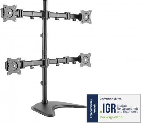 Produktbild Digitus Universal Vierfach Monitor Halter (Tisch, 27")