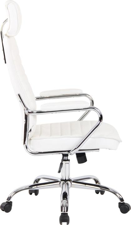 Immagine prodotto CLP Sedia da ufficio Rako in vera pelle bianca
