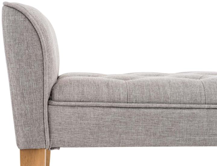 Immagine prodotto CLP Chaiselongue Cleopatra, antico-luce, grigio chiaro (128 cm)