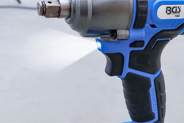 Produktbild BGS Akku-Schlagschrauber | bürstenlos | 400 Nm | 18 V | ohne Akku