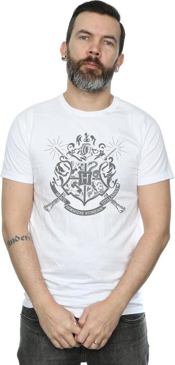 Actual product image Mens Hogwarts Houses Cotton T-Shirt (XXL)