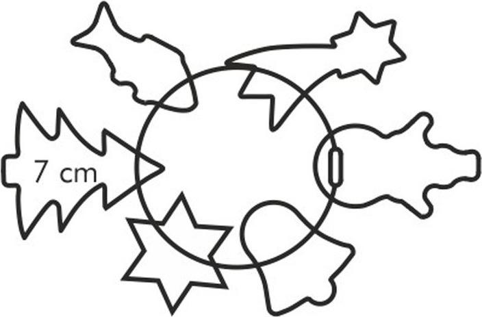 Produktbild Tescoma Weihnachtsausstechformen auf Ring DELÍCIA, 6 St.