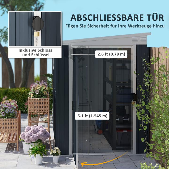 Produktbild Outsunny Gerätehaus