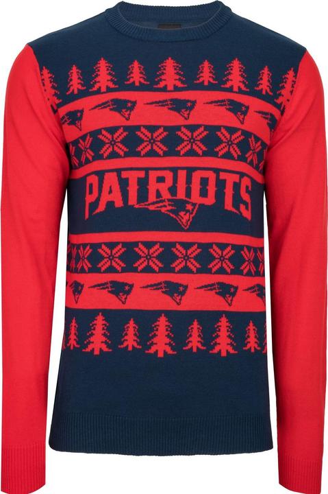 Produktbild Foco NFL Ugly Sweater XMAS Pullover New England Patriots - M (M)