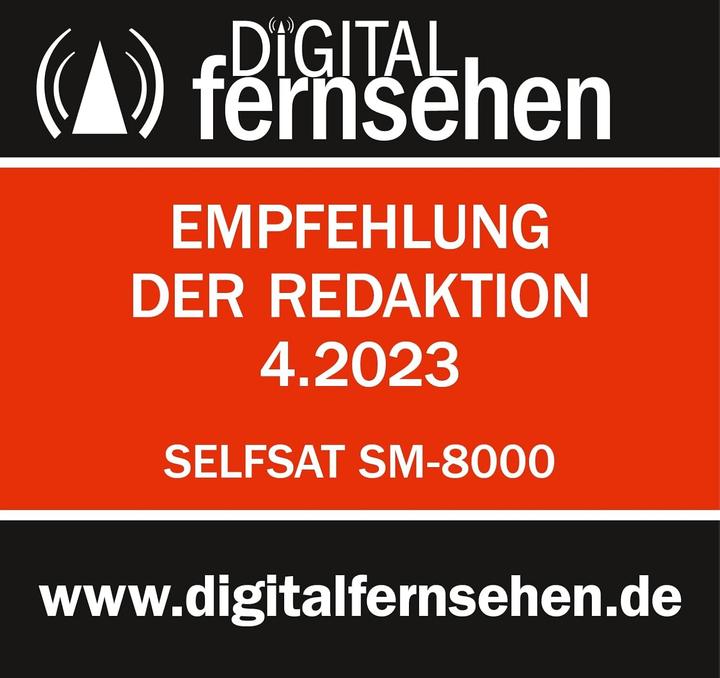 Actual product image Selfsat SAT-Finder SM 8000 (DVB-S / -S2)