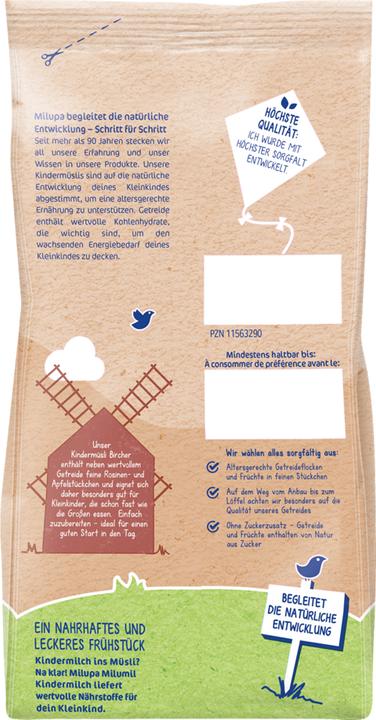 Produktbild Milupa Kindermüsli Bircher (400 g)