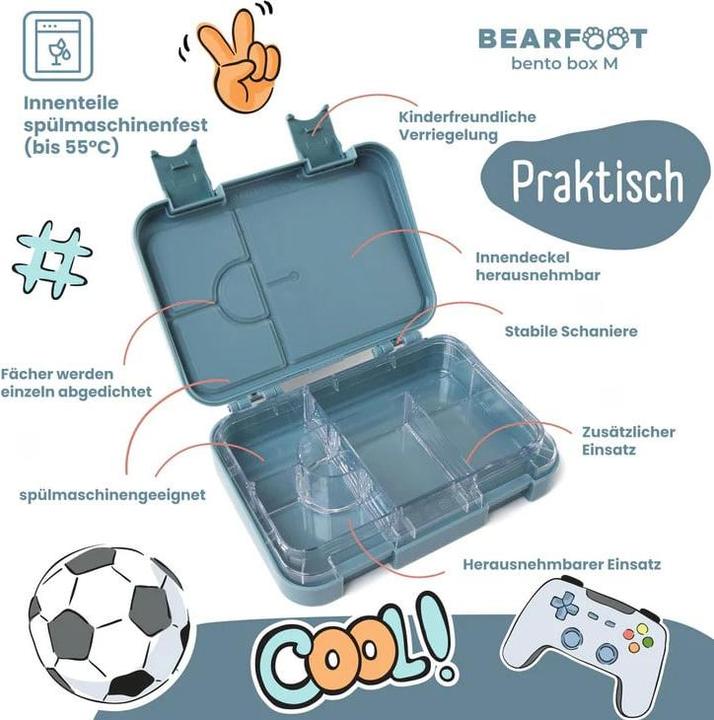 Produktbild Bearfoot Bdose Bento box Bagger
