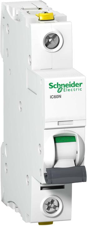 Actual product image Schneider Electric Acti9 iC60N MCB 1 Pole 10A Curve B