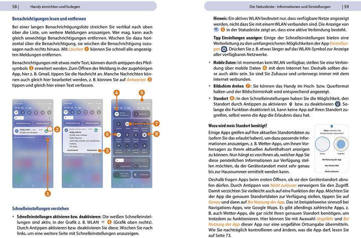 Actual product image Schmid:Samsung Galaxy A55 - For beginners (German, Anja Schmid, 2024)