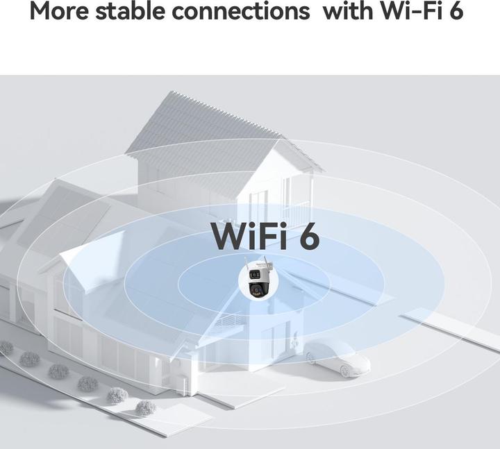 Productafbeelding Imou WRL CAMERA 4+4MP CRUISER DUAL2/PRO IPC-S7XFP-8U0WED (2560 x 1440 Pixels)