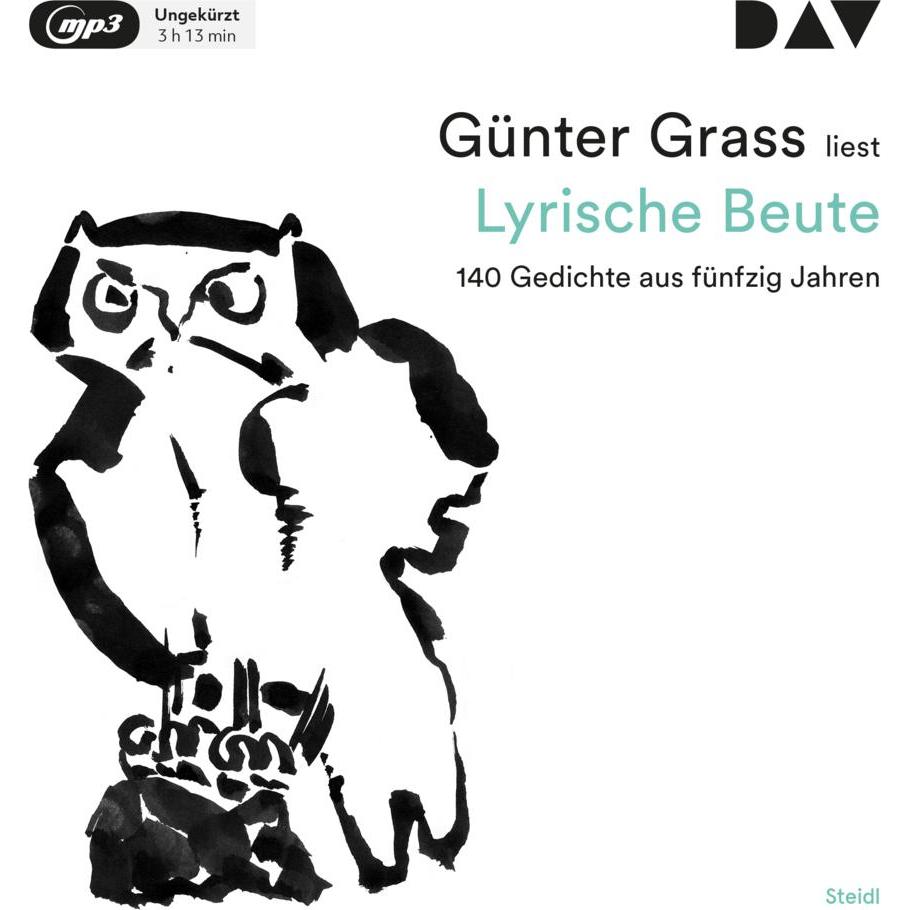 Grass:Lyrische Beute,140 Gedicht.MP3-CD, Hörbücher von Günter Grass