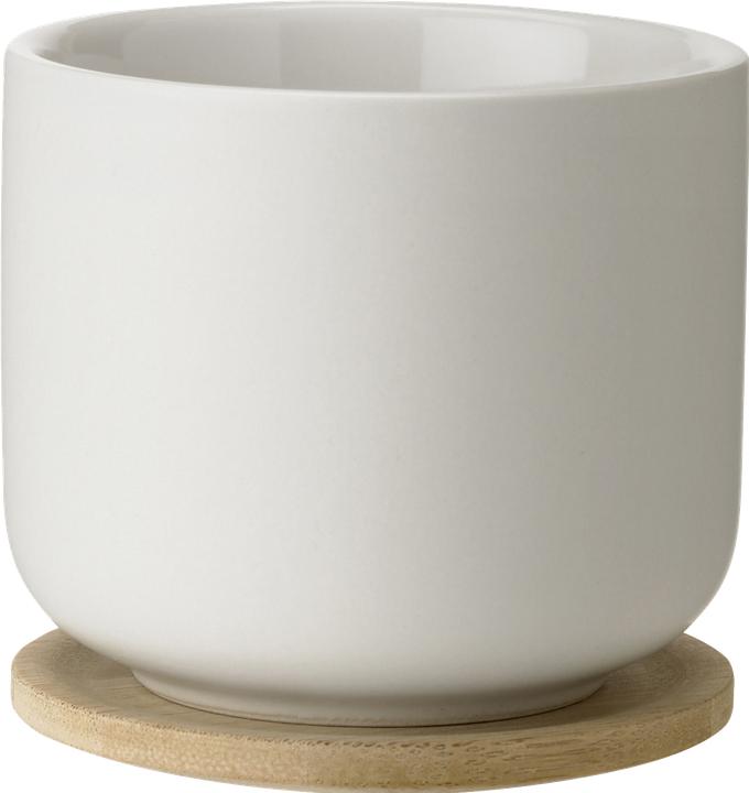 Produktbild Stelton Theo cup with coaster 0.2 l. sand (200 ml, 1 x)