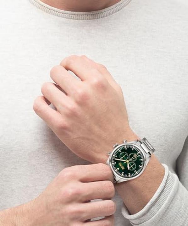 Produktbild Hugo Boss HERRENUHR 1513868 – PIONEER (zh016e) (Chronograph, Analoguhr, 44 mm)